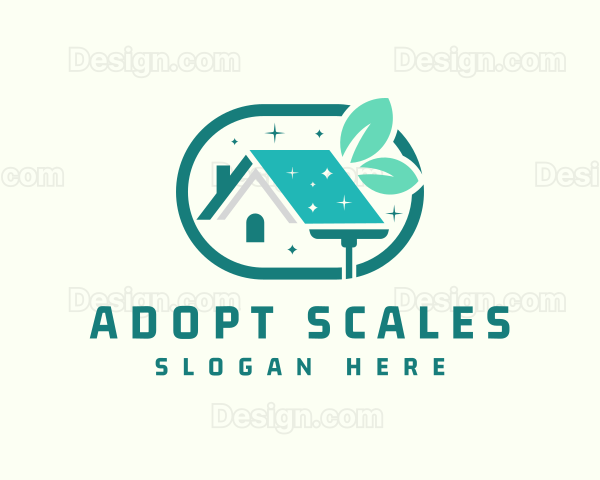 Natural Home Cleaning Logo