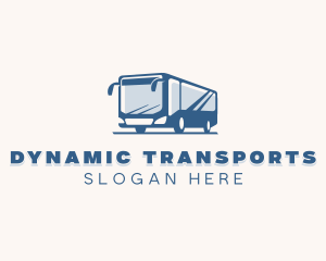 Shuttle Bus Transportation logo design