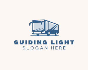 Shuttle Bus Transportation logo design