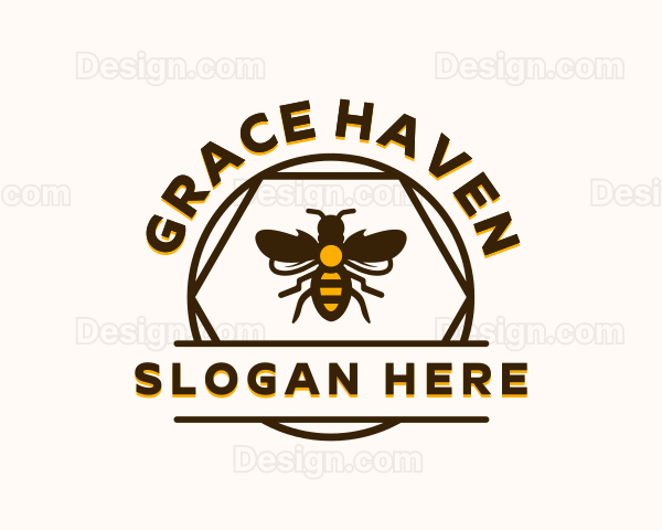 Insect Honey Bee Logo
