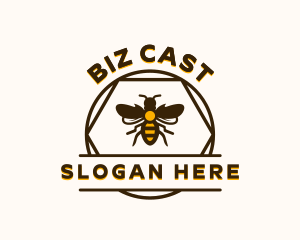 Insect Honey Bee logo