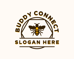 Insect Honey Bee logo design