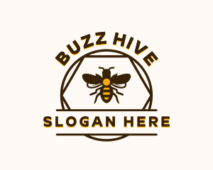 Insect Honey Bee logo