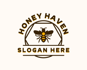 Insect Honey Bee logo