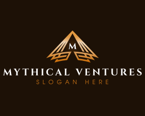 Triangle Finance Pyramid logo design