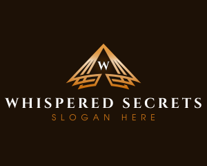 Triangle Finance Pyramid logo design