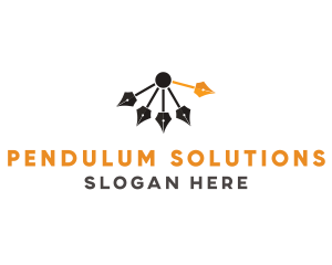 Pen Nib Pendulum logo