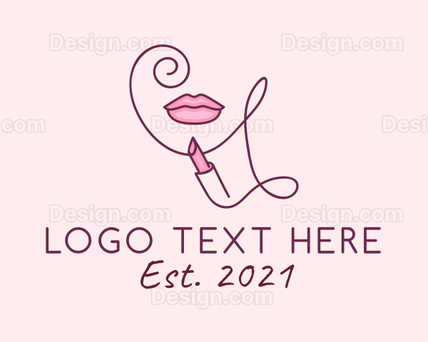 Pretty Makeup Artist Logo