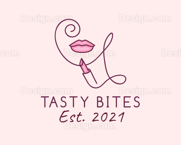 Pretty Makeup Artist Logo