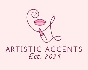 Pretty Makeup Artist  logo design