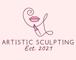 Pretty Makeup Artist  logo design