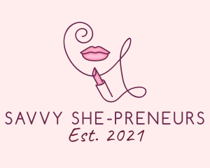 Pretty Makeup Artist  logo design