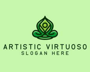 Yoga Meditation Spa logo design