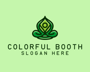 Yoga Meditation Spa logo design