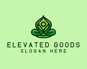 Yoga Meditation Spa logo design