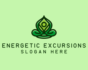 Yoga Meditation Spa logo design