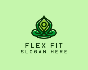 Yoga Meditation Spa logo design