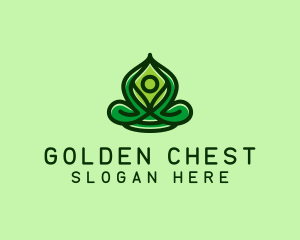 Yoga Meditation Spa logo design