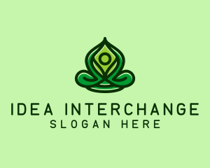 Yoga Meditation Spa logo design