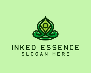 Yoga Meditation Spa logo design