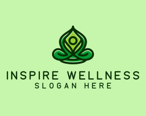 Yoga Meditation Spa logo design