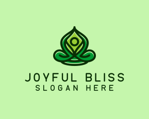 Yoga Meditation Spa logo design