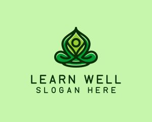 Yoga Meditation Spa logo design