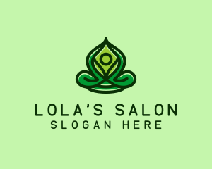 Yoga Meditation Spa logo design