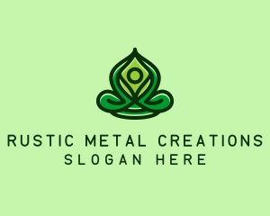 Yoga Meditation Spa logo design