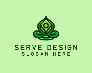 Yoga Meditation Spa logo design