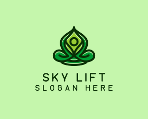 Yoga Meditation Spa logo design