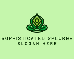 Yoga Meditation Spa logo design