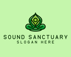 Yoga Meditation Spa logo design