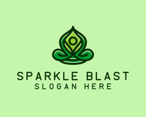 Yoga Meditation Spa logo design