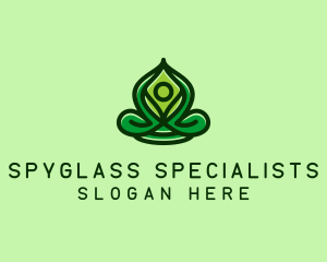 Yoga Meditation Spa logo design