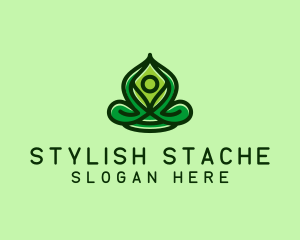 Yoga Meditation Spa logo design