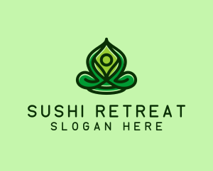 Yoga Meditation Spa logo design