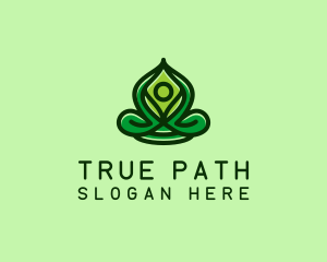 Yoga Meditation Spa logo design