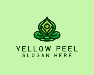 Yoga Meditation Spa logo design