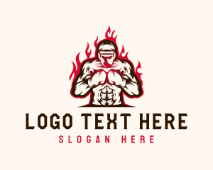 Boxer Flame Training logo