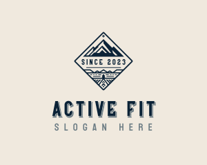 Active Gear Mountaineering logo design