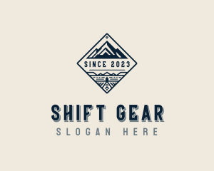 Active Gear Mountaineering logo design