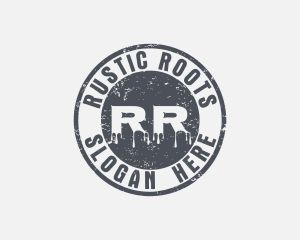 Rustic Hipster Graffiti logo design