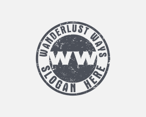 Rustic Hipster Graffiti logo design