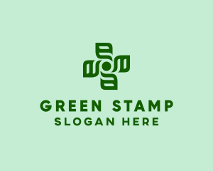 Green Herbal Medicine  logo design