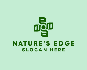 Green Herbal Medicine  logo design