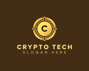 Digital Tech Coin logo design