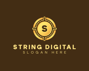 Digital Tech Coin logo design