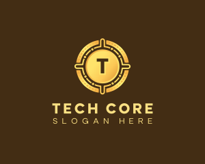 Digital Tech Coin logo design