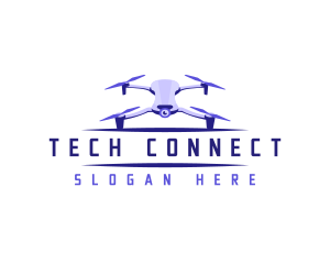 Drone Tech Camera logo design